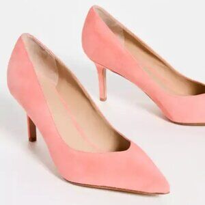 NEW VERONICA BEARD Lisa Pink Suede Pointed Toe Pump Heel US 9.5 $395 NEW